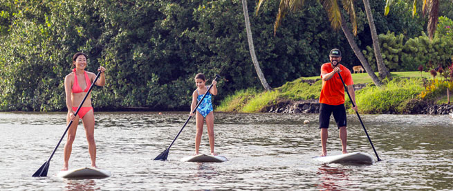 Stand Up Paddling the Wailua River