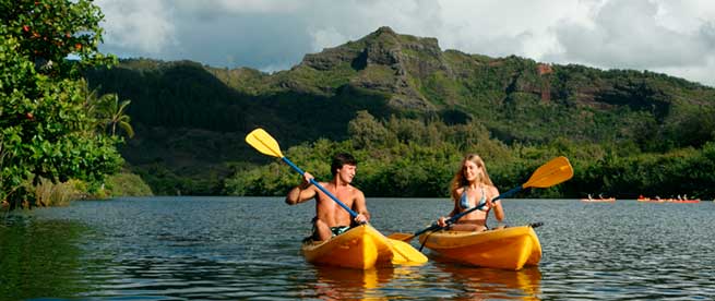 Kauai Kayaking on the Royal Coconut Coast