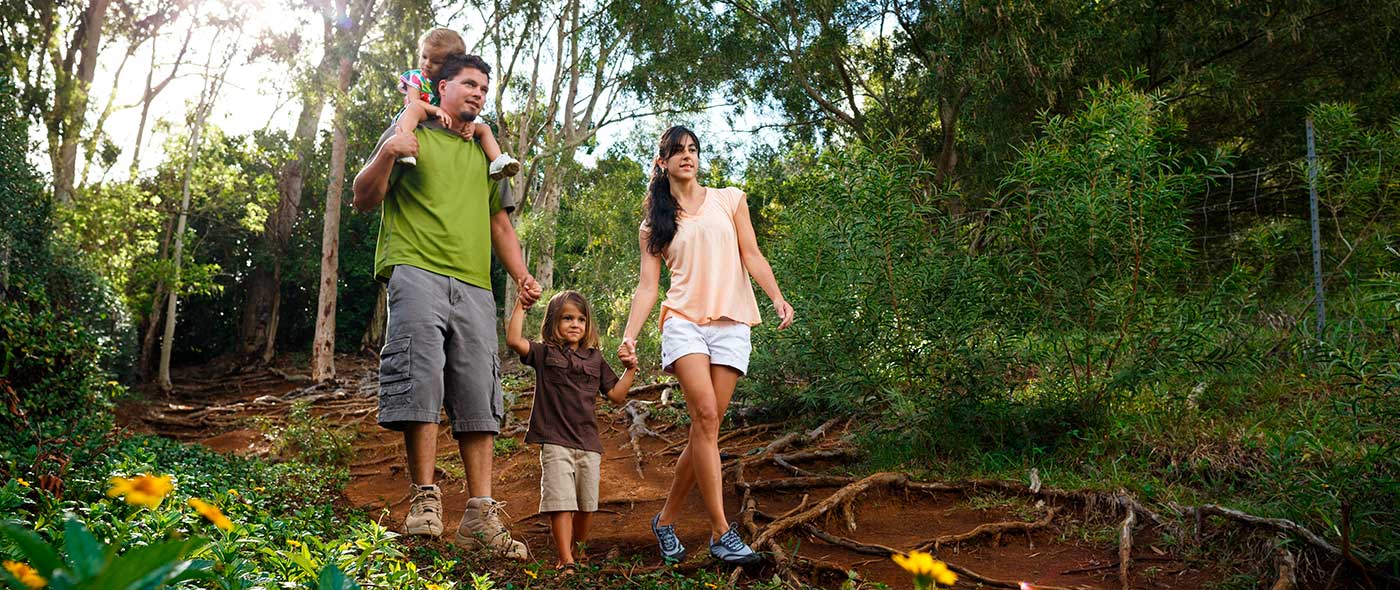 Hiking on Kauai