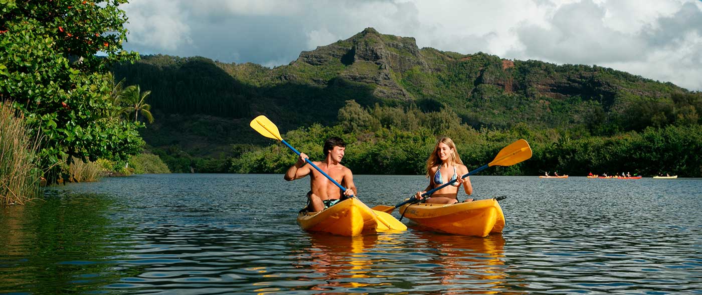 Kayaking the Wailua River