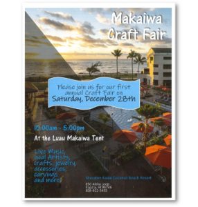 craft fairs kauai,